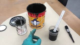 1827 Rover SD1 2400 SD Turbo restoration  Video 38 More painting including spraying stone chip [upl. by Thinia]