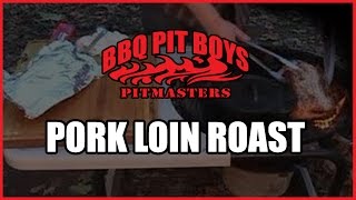 How to BBQ whole Pork Loin Roast  Recipe [upl. by Emiolhs]