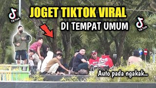 JOGET TIKTOK VIRAL DI TEMPAT UMUM  PADA BINGUNG SEMUA  Serang banten [upl. by Memberg635]