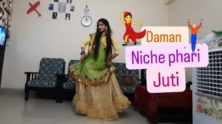 Daman niche phari juti sapnachoudhary trending [upl. by Naillil]