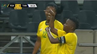 Banyana Banyana vs Tanzania Womens 10 Goals amp Highlights  Olympic Game Women2024 [upl. by Shipp]