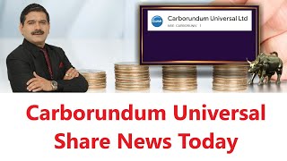 Carborundum Share News Today Carborundum Share Latest News Today  17th September 2024 [upl. by Ahsiekram]