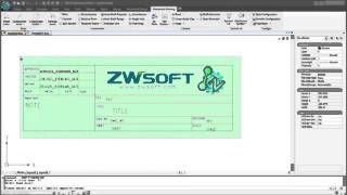 CustomizingtheTitleBlockinZWCADMechanical [upl. by Philip67]