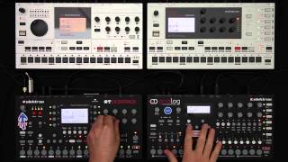 Elektron Jam Session 1 Analog Four Octatrack Machinedrum amp Monomachine [upl. by Ojyma]