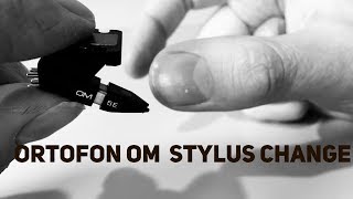 Ortofon OM5E Stylus Replacement [upl. by Lamok]