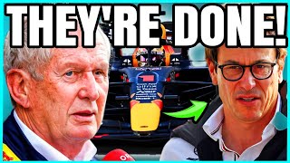 💥🚨JUST LEFT Helmut Markos BIG Response to Toto Wolff F1 News [upl. by Newlin]