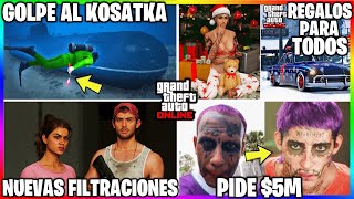 ACTUALIZACION de AÑO NUEVO GOLPE al KOSATKA REGALOS PARA TODOS INFO de GTA 6 amp JOKER GTA Online [upl. by Ani]