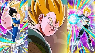 TEQ SSJ Vegeta Transformation  Dragon Ball Z Dokkan Battle OST [upl. by Anomor878]