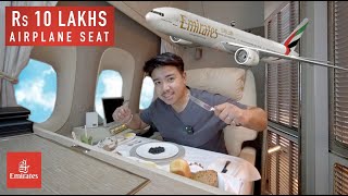 Worlds Best First Class Seat  Emirates First Class Suite  Sega Gurung [upl. by Euqinor]