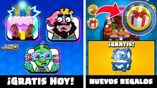 ¿CÓMO TENER MÁS REGALOS  ¡EMOTES GRATIS  ¡Y MUCHO MÁS  Clash Royale [upl. by Inimak]