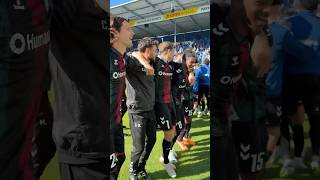 Emotionen nach dem Auswärtssieg beim SV Darmstadt 98 [upl. by Reviere97]