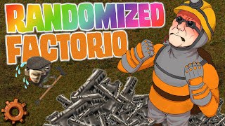 Factorio but Everything is RANDOMIZED [upl. by Anelrats397]