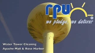 RPU Water Tower Cleaning at Apache Mall and Rose Harbor [upl. by Marsiella]