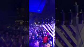 Thousands of proud JEWS celebrating Hanukkah with Jewish music Chabad and Zusha israel [upl. by Inga]