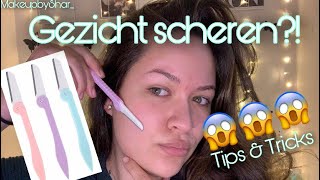 GEZICHT SCHEREN   Waarom je dit ECHT moet doen  Tips amp Tricks  MakeupbyShar [upl. by Basilius477]