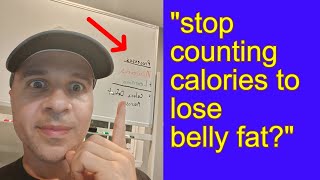 Counting Calories For Belly Fat Loss FAILURE True Story food [upl. by Gallenz]