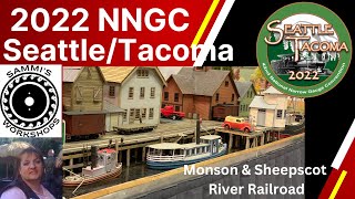 2022 NNGC Seattle Tacoma Monson amp Sheepscot River Railway [upl. by Nealy]