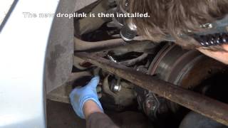 Peugeot 607 rear droplink replacement [upl. by Tri172]