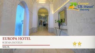 Europa Hotel  Sliema Hotels Malta [upl. by Lyontine]