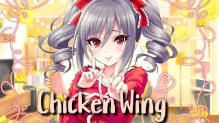 CHICKEN WING Lyrics by BELLA POARCH Spence Remix Nightcore [upl. by Rachele]