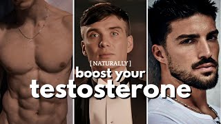 how to boost testosterone naturally [upl. by Sheff399]