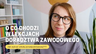 O co chodzi w doradztwie zawodowym i jak wybrać szkołę ponadpodstawową ➡ Zrób te 3 kroki 🧐 [upl. by Algy101]