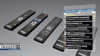 Digiquest  Presentazione Telecomandi Digiquest [upl. by Anatnom]