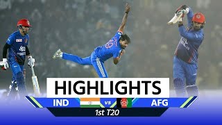 IND vs AFG Today Match Highlights India vs Afghanistan 1st T20 Match Hindi Highlights [upl. by Ecitsuj]