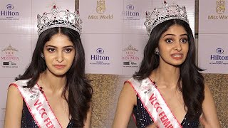 Miss India 2020 Manasa Varanasi Shares Her Journey [upl. by Esinned]