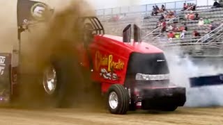 Truck Tractor Pull Fails Carnage Wild Rides of 2022 [upl. by Nosral]