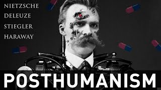 Posthumanism Explained  Nietzsche Deleuze Stiegler Haraway [upl. by Eeliak]