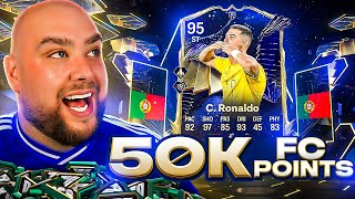 50K FC Points Decide My Team w TOTY RONALDO [upl. by Usanis]