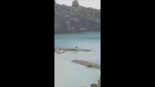 Terremoto 81° y Tsunami Menor en Nueva Zelanda Islas Kermadec 04032021 Compilado HD [upl. by Pearle]