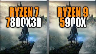 Ryzen 7 7800X3D vs 5900X Benchmarks  Tested in 15 Games and Applications [upl. by Leena]