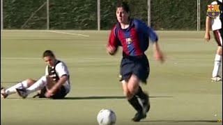 Lionel Messi ● Age 16 Rare Skills Goals amp Dribbles La Masia HD [upl. by Aldarcie889]