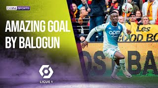 A fantastic goal by Folarin Balogun  Ligue1 [upl. by Benetta]