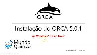 Instalação do ORCA 501 para Windows 10 e Linux [upl. by Raimondo]