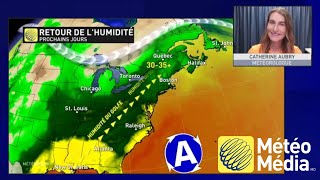 Lhumidité revient en force  Météo 1ier août 2022 [upl. by Nilyaj]