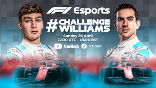 Williams F1 Drivers Russell and Latifi Versus The World  ChallengeWilliams [upl. by Hubert]