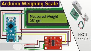 DIY Arduino Weighing Scale with Load Cell amp HX711 Module  Full Calibration [upl. by Fontana]