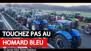 18 Agriculteurs interpellés à Paris [upl. by Niehaus429]