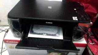 FOTOCOPY DI PRINTER MP 287 TUTORIAL [upl. by Nelyak]