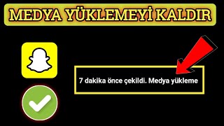 Snapchat Medya Yükleme Sorunu Nasıl Kaldırılır 2024  Snapchatte Medya Yükleme Sorununu Gizle [upl. by Trudnak]