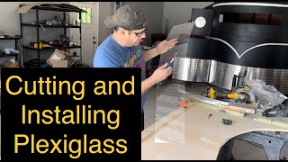 Cutting Plexiglass Windows [upl. by Anifares]