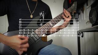 CRAIG XEN  CRUCIFY THY INFANT FT XXXTENTACION  GARETTE REVENGE GUITAR TABSTUTORIAL [upl. by Amalbena]