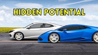 How to THRASH a Lambo with a HONDA CIVIC [upl. by Boothman]