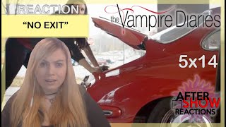 The Vampire Diaries 5x14  quotNo Exitquot Reaction Part 22 [upl. by Laroy395]