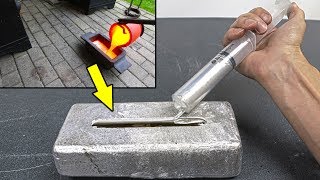 Gallium Vs Big Aluminum Ingot [upl. by Thgiwd]