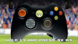 FIFA 13 All Juggling SkillsTricks Tutorial ᴴᴰ I Xbox360PS3PC I  Controller Animation [upl. by Xeno]