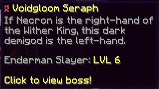 enderman slayer level 6 is MINE [upl. by Whiney]